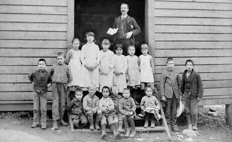 Beaver Point School class photo