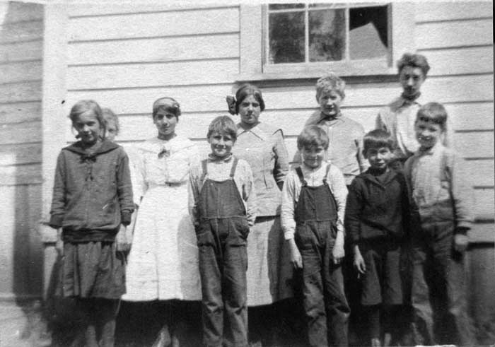 Beaver Point School class photo
