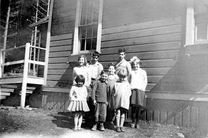 Beaver Point School class photo