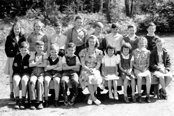 Beaver Point School class photo