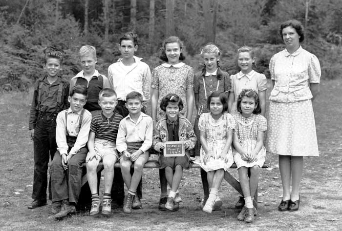 Beaver Point School class photo