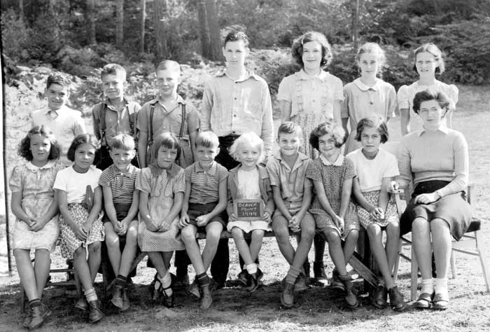 Beaver Point School class photo