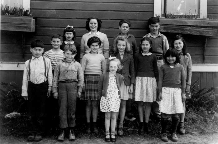 Beaver Point School class photo
