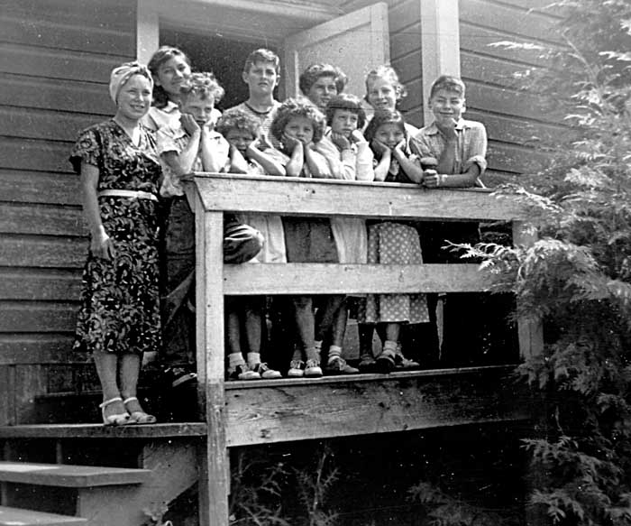 Beaver Point School class photo
