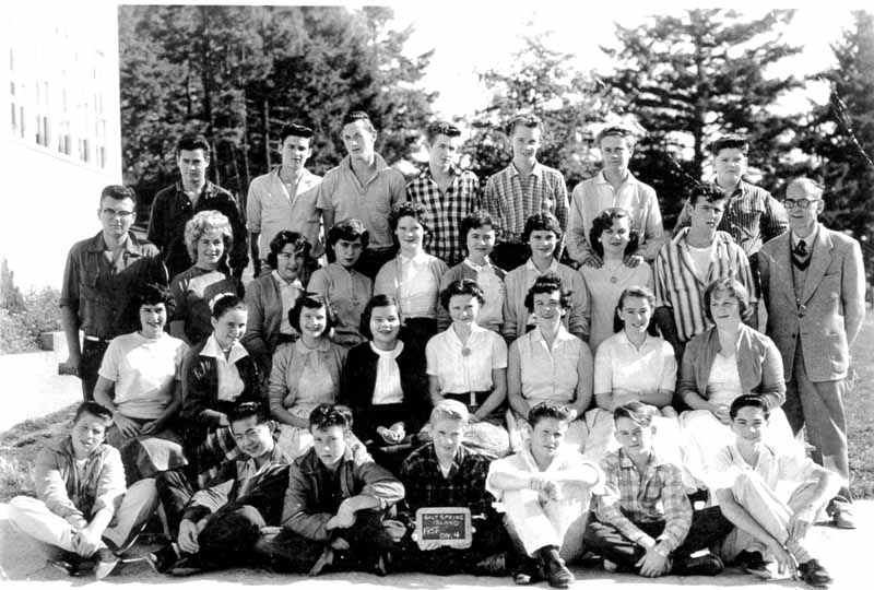 Consolidated School class photo