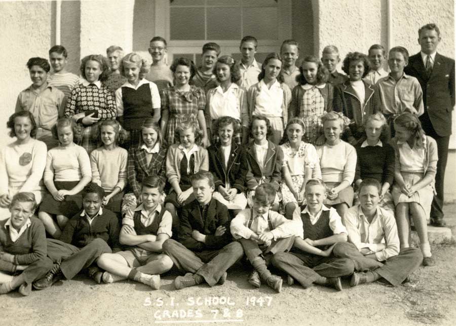 Consolidated School class photo