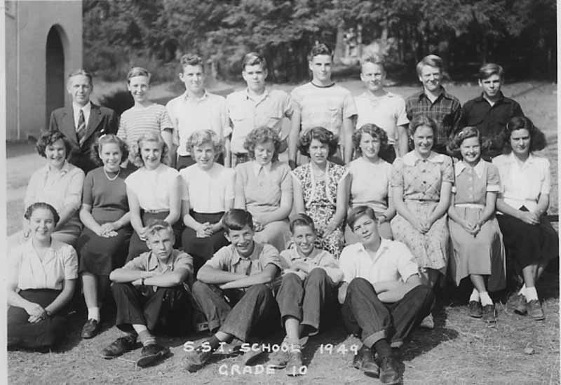 Consolidated School class photo