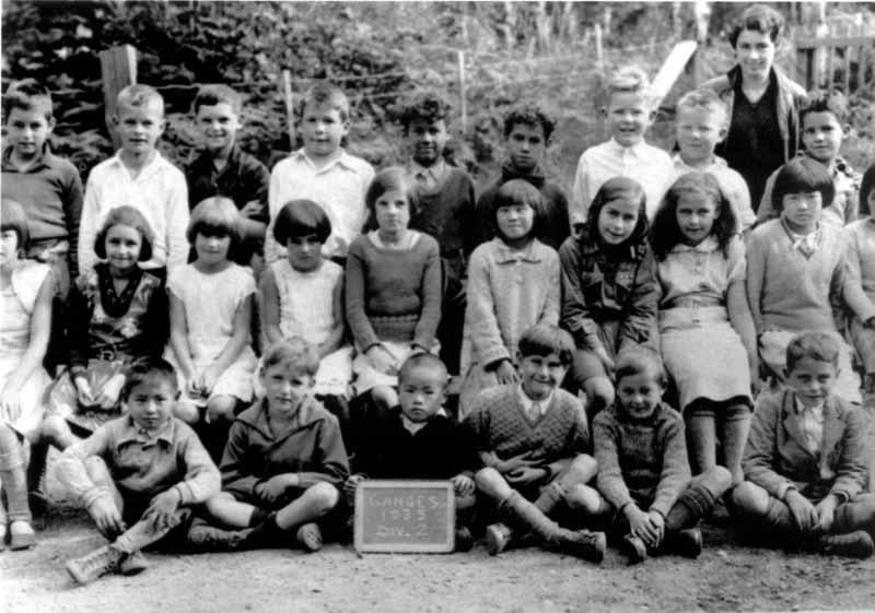 Ganges School class photo