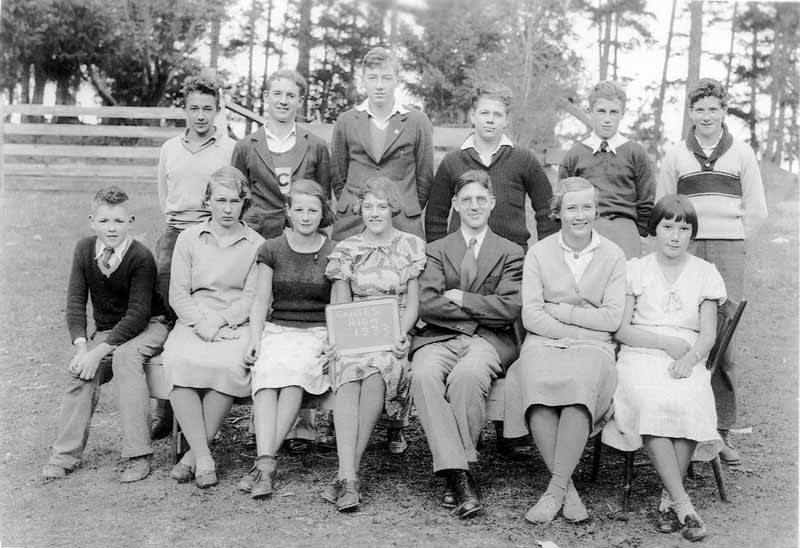 Ganges School class photo