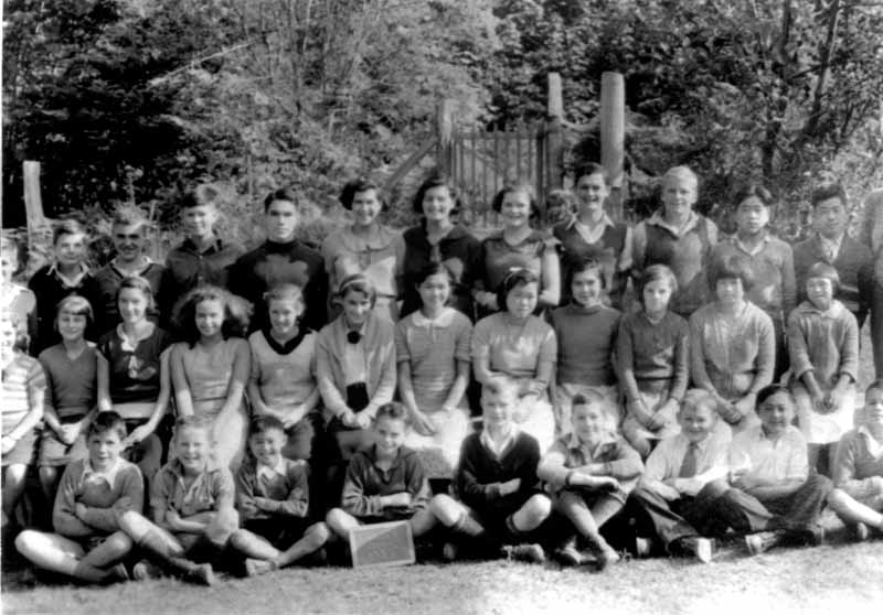 Ganges School class photo