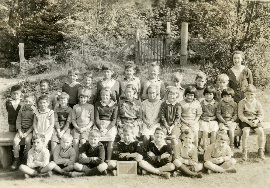 Ganges School class photo