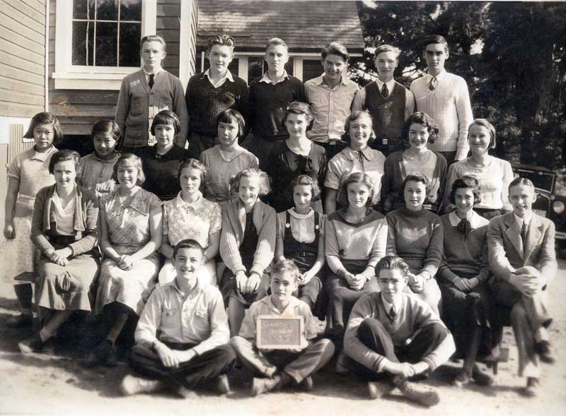 Ganges School class photo