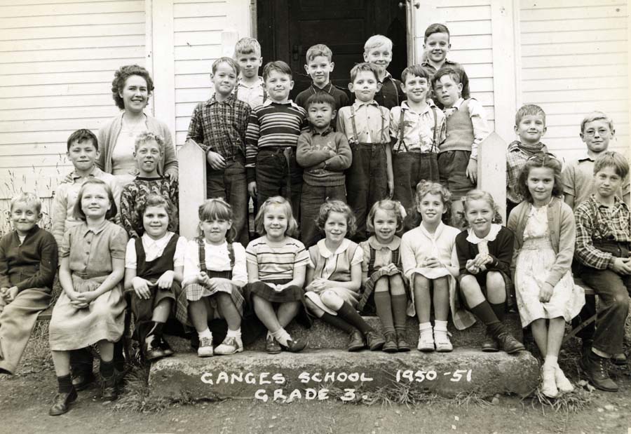 Ganges School class photo