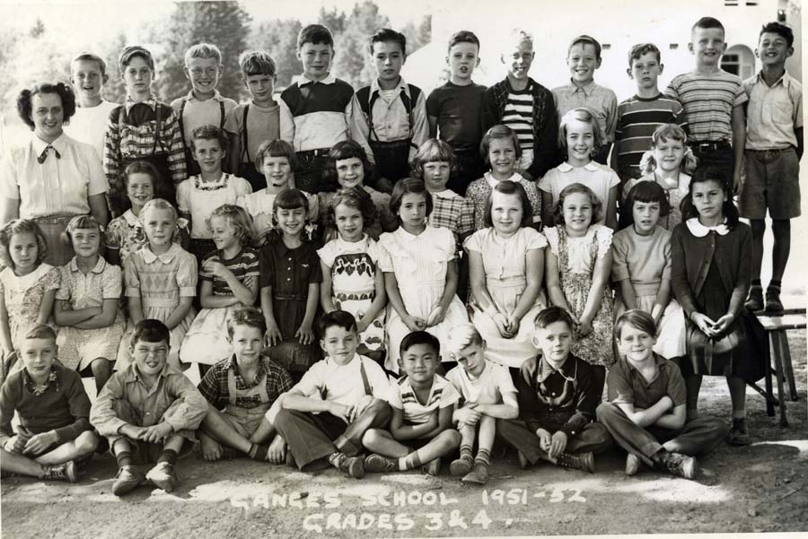Ganges School class photo