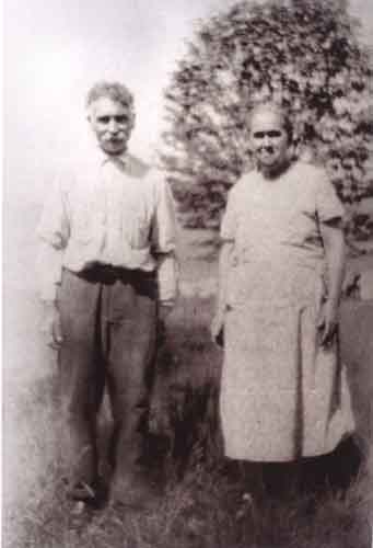 George Williams and his wife, Emma (Trage) Williams