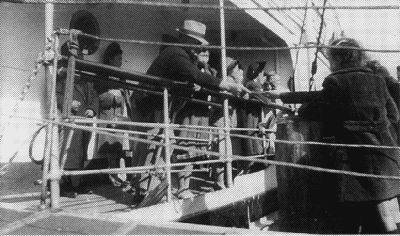 Masuo Mikado working at the Paldi Camp